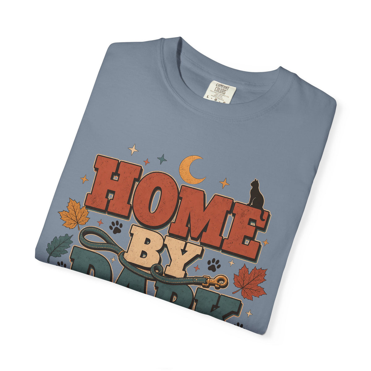 Home By Dark For The Pets T-Shirt – Funny Introvert Pet Parent Graphic Tee