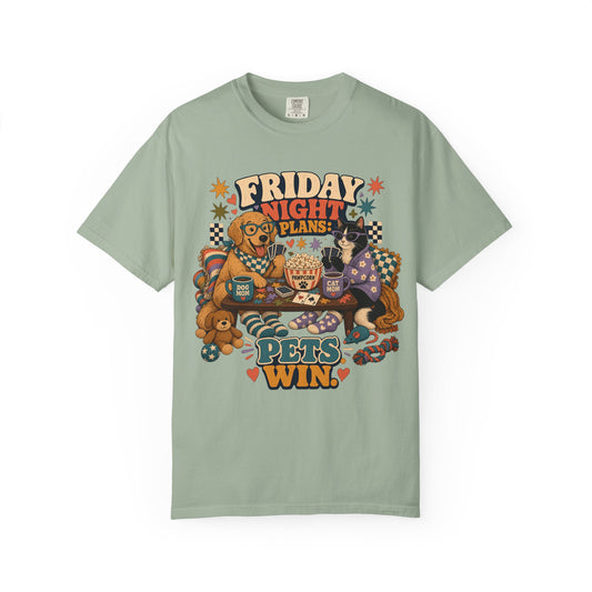 Friday Night Plans Pets — Cute Pet Lover T-Shirt