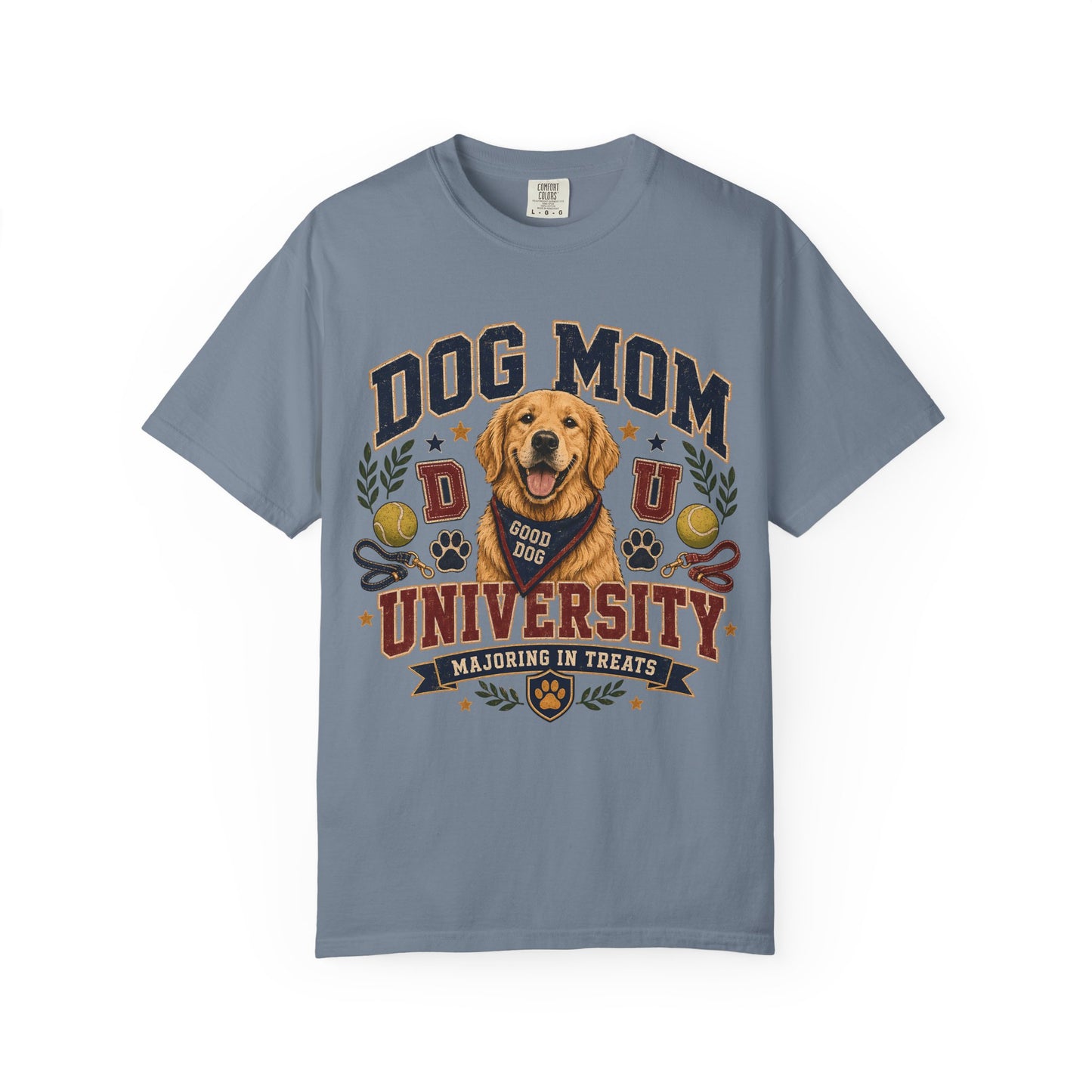 Dog Mom University — Cute Dog Lover T-Shirt