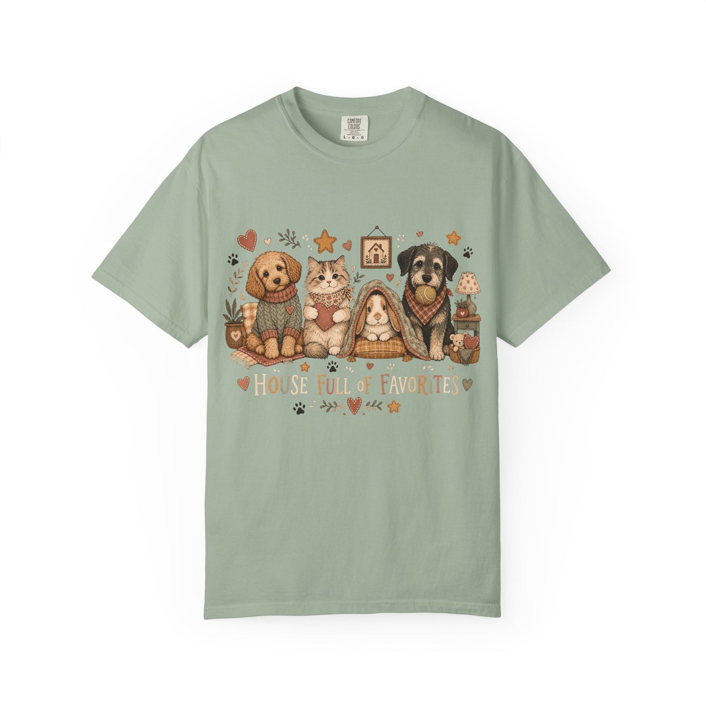 House Full of Favorites Pets T-Shirt