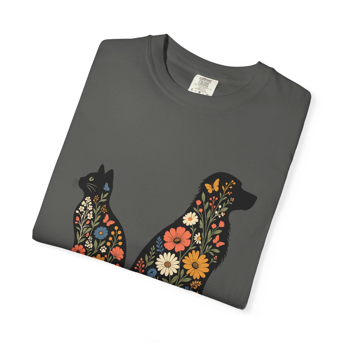 Botanical Dog and Cat Lover — Cute Pet Lover T-Shirt