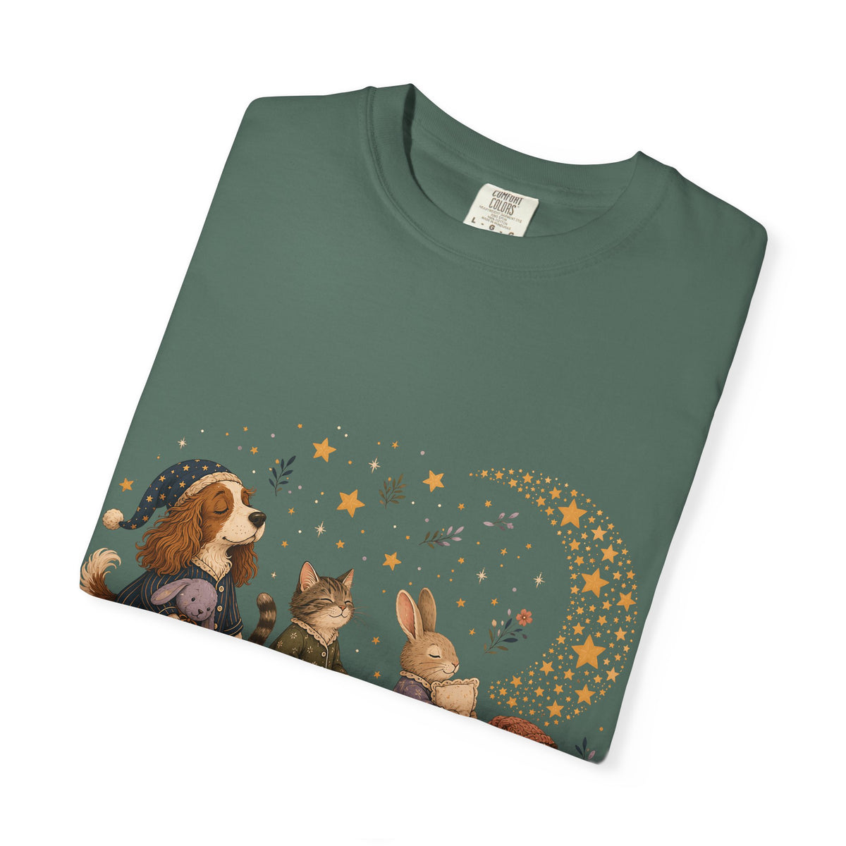 Cozy Bedtime Pet Parade T-Shirt