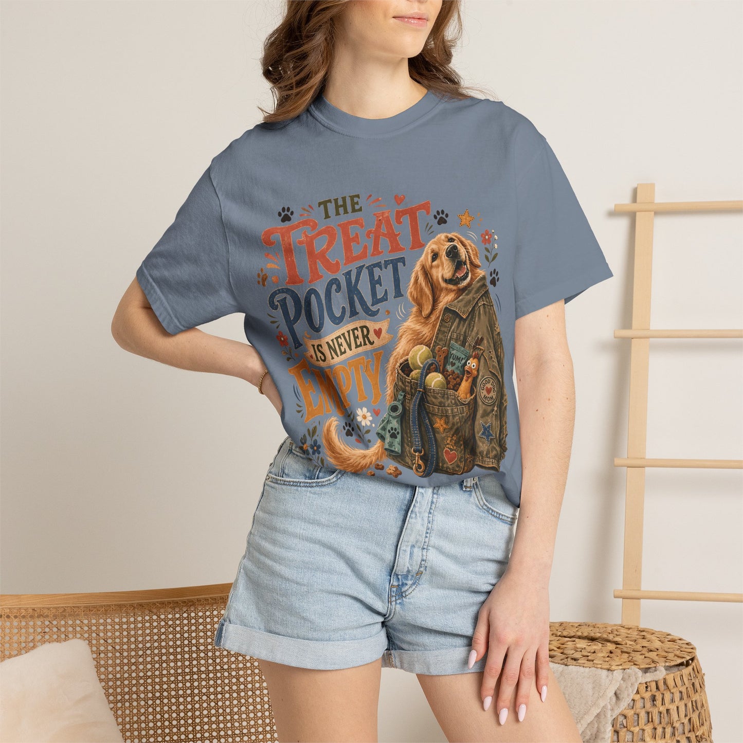 The Treat Pocket Is Never Empty T-Shirt Dog Mom
