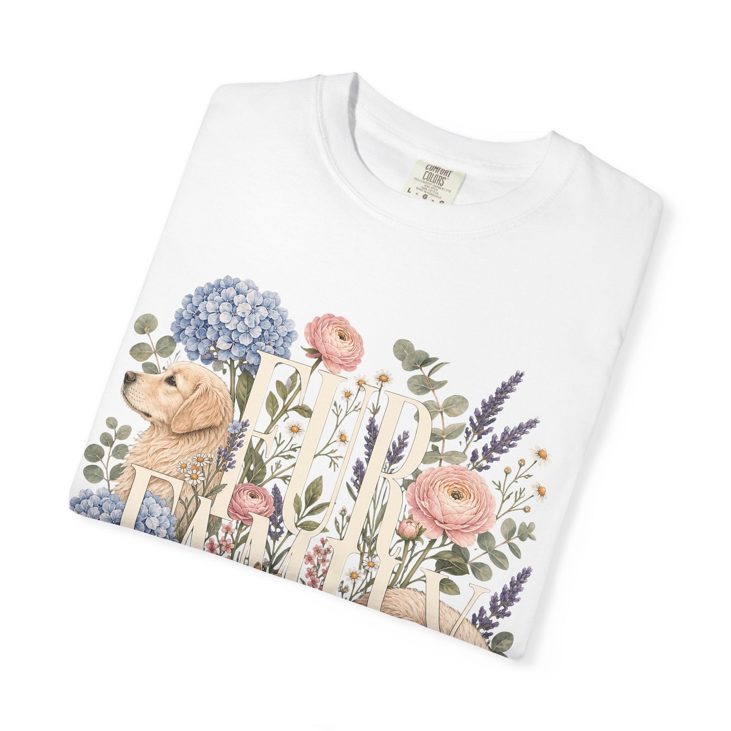 Fur Family Floral -Shirt