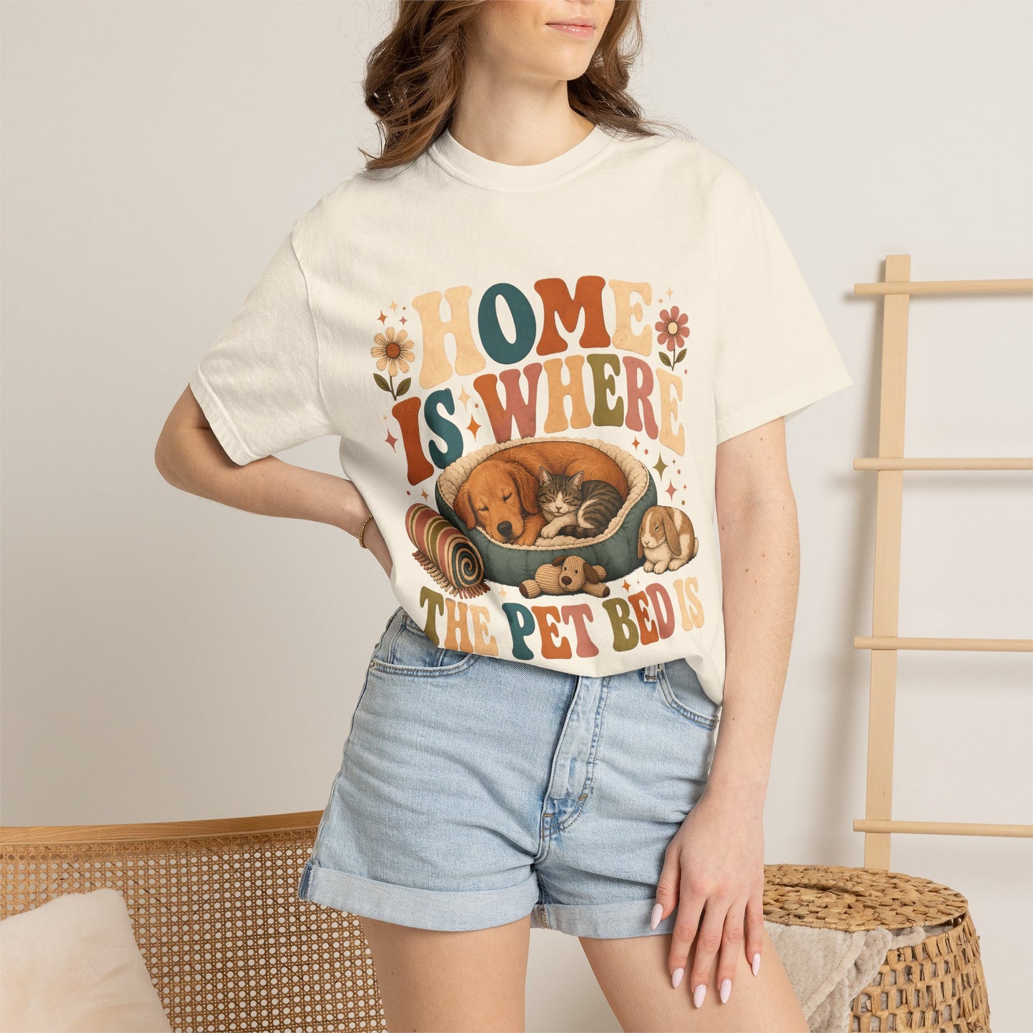 Home Is Where The Pet Bed Is T-Shirt