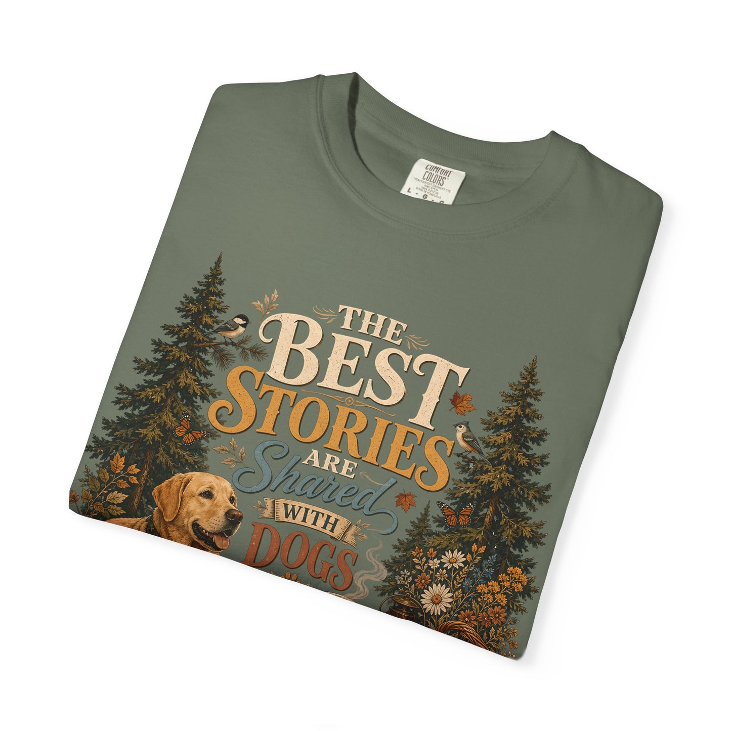 Best Stories Are Shared With Dogs T-Shirt