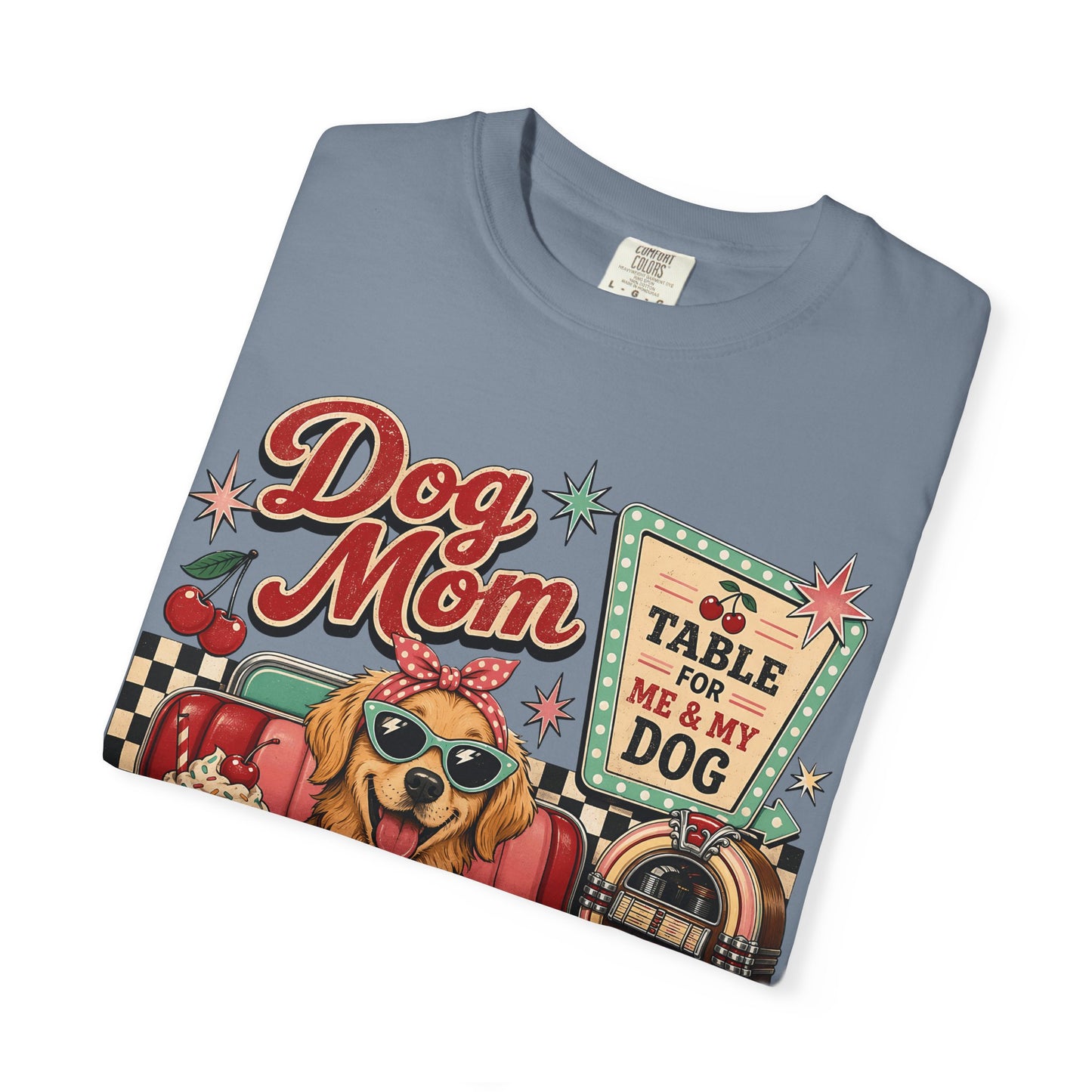 Table for Me and My Dog — Cute Pet Lover T-Shirt