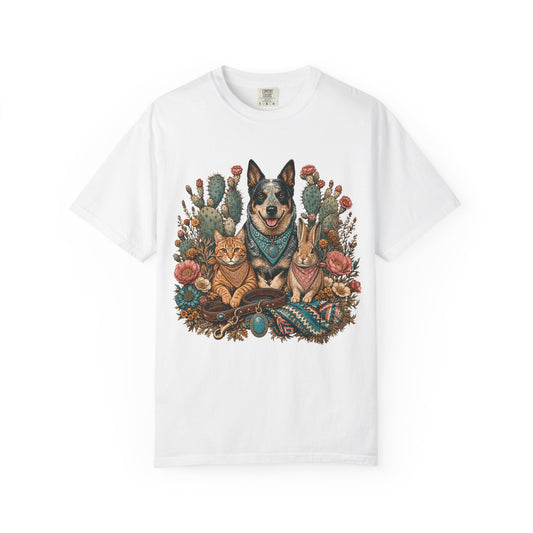 Western Boutique Pet Portrait T-Shirt