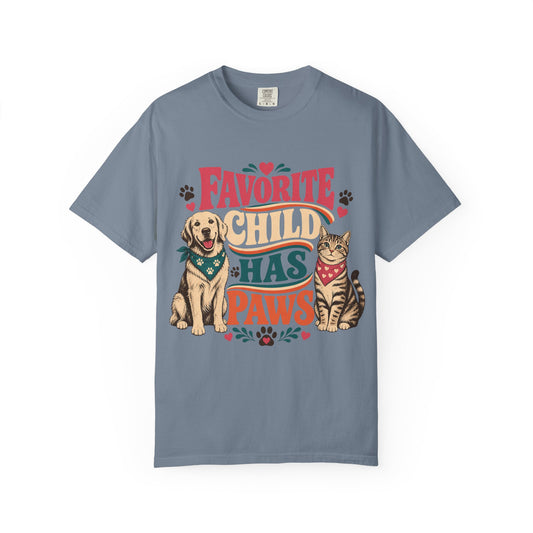 Favorite Child Has Paws T-Shirt