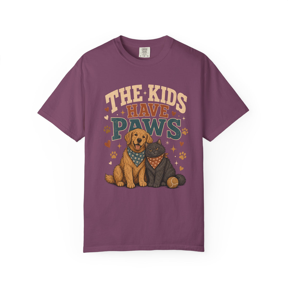 The Kids Have Paws Dog and Cat T-Shirt