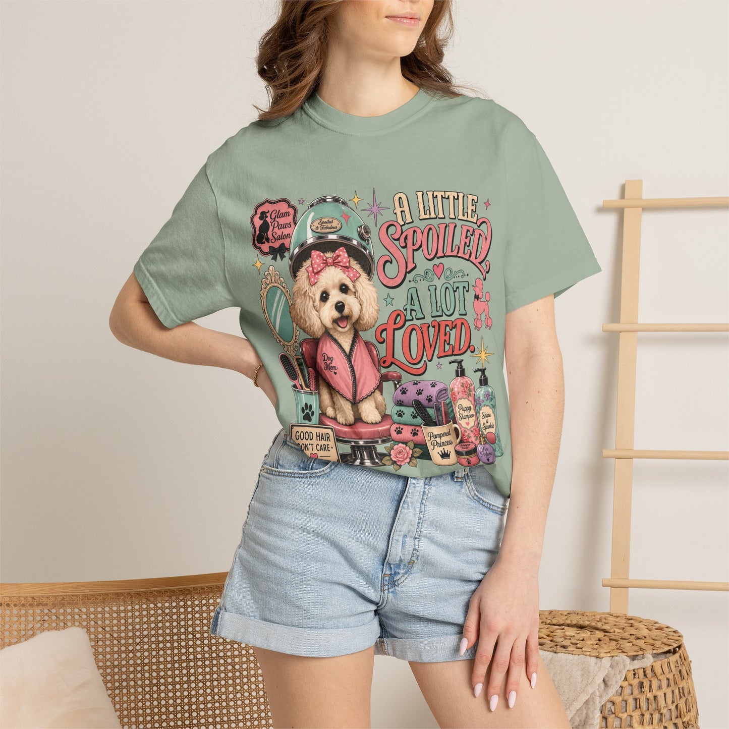A Little Spoiled a Lot Loved — Cute Pet Lover T-Shirt