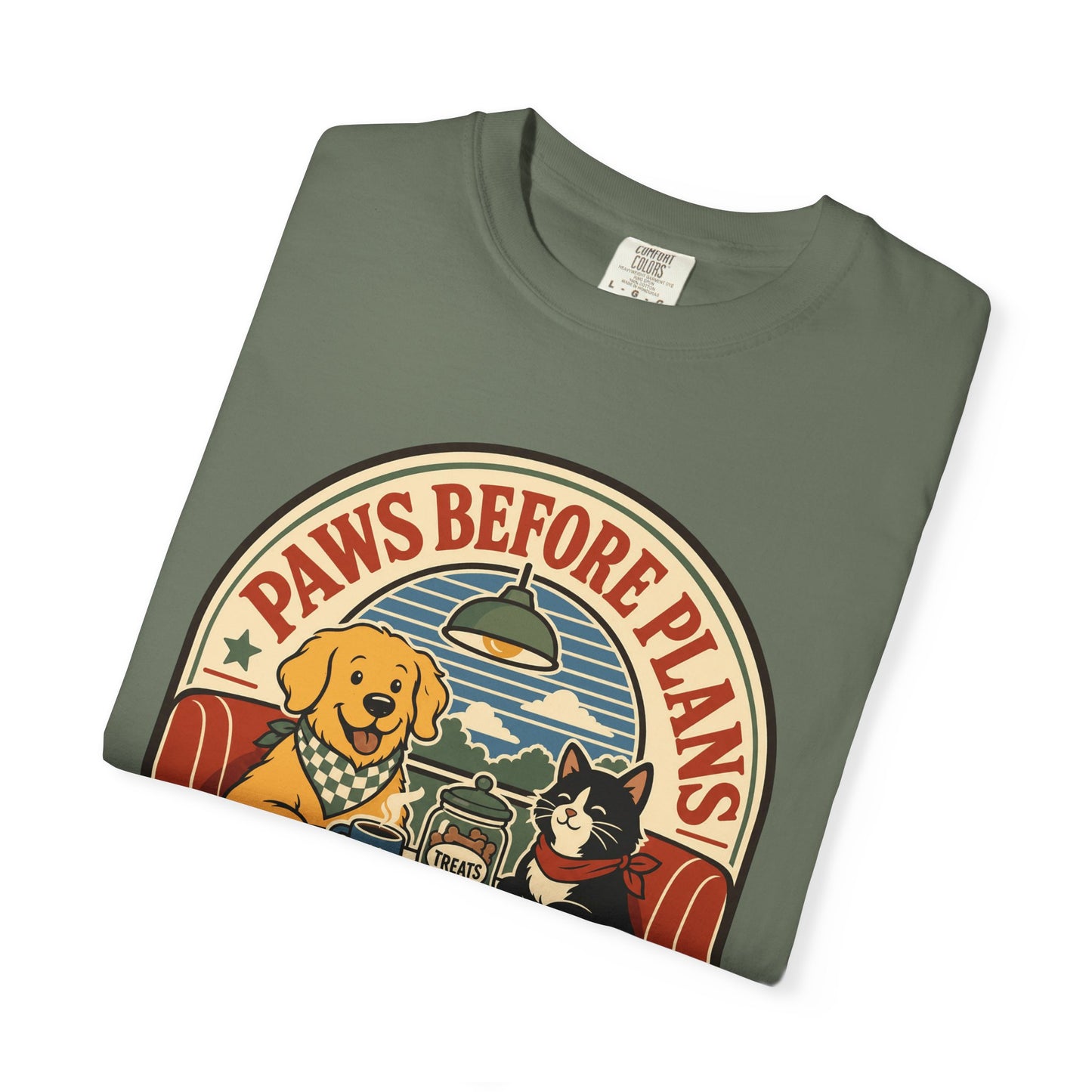 Paws Before Plans Pet Lover — Cute Pet Lover T-Shirt