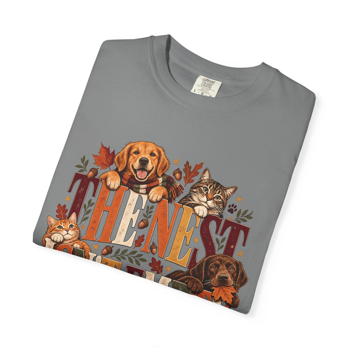 The Nest Isn't Empty It's Covered in Fur T-Shirt – Funny Empty Nester Pet Lover Tee