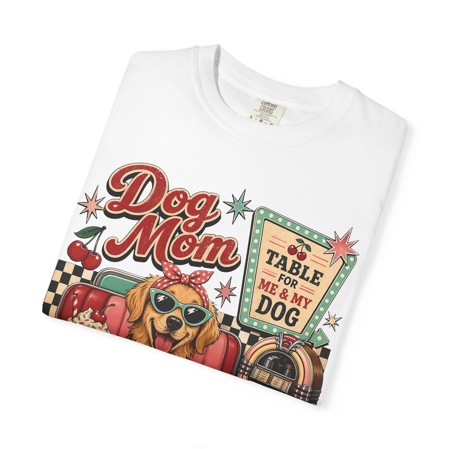Table for Me and My Dog — Cute Pet Lover T-Shirt