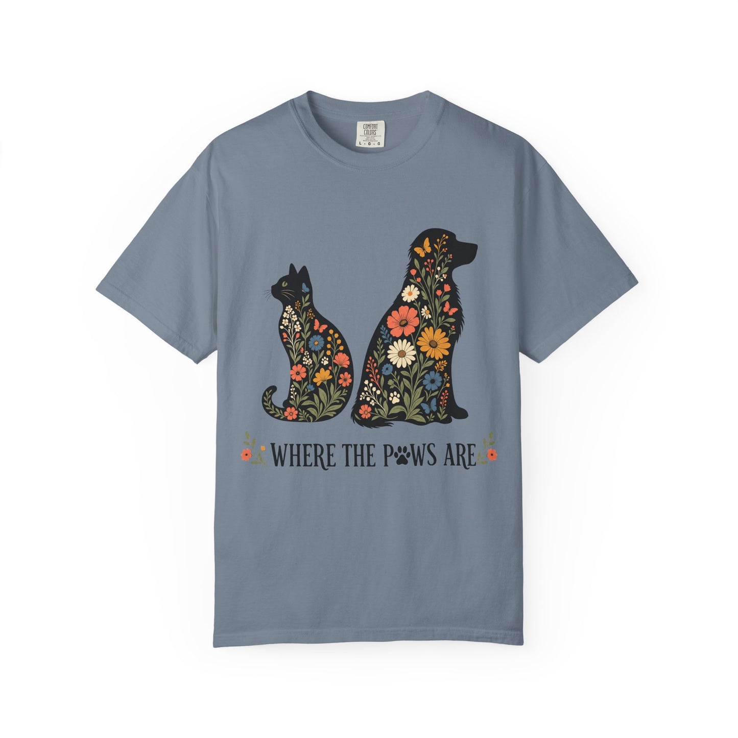 Botanical Dog and Cat Lover — Cute Pet Lover T-Shirt