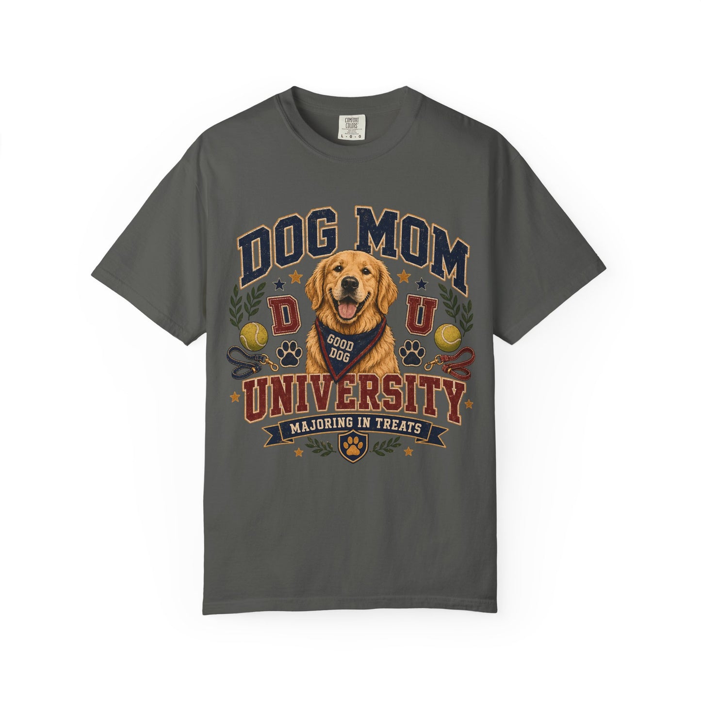 Dog Mom University — Cute Dog Lover T-Shirt