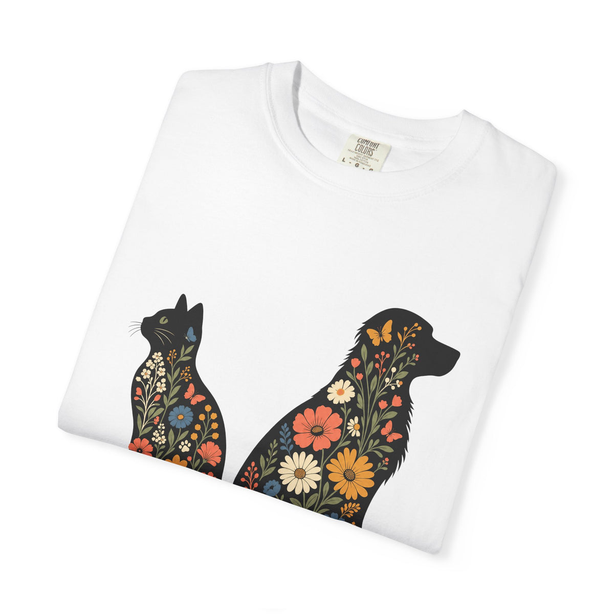 Botanical Dog and Cat Lover — Cute Pet Lover T-Shirt