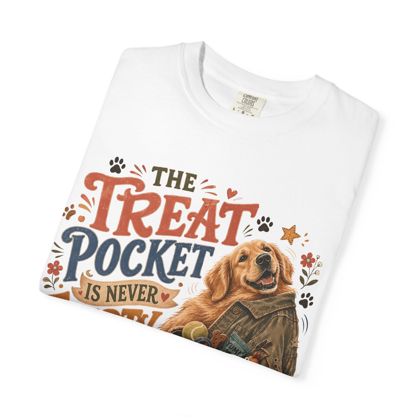 The Treat Pocket Is Never Empty T-Shirt Dog Mom