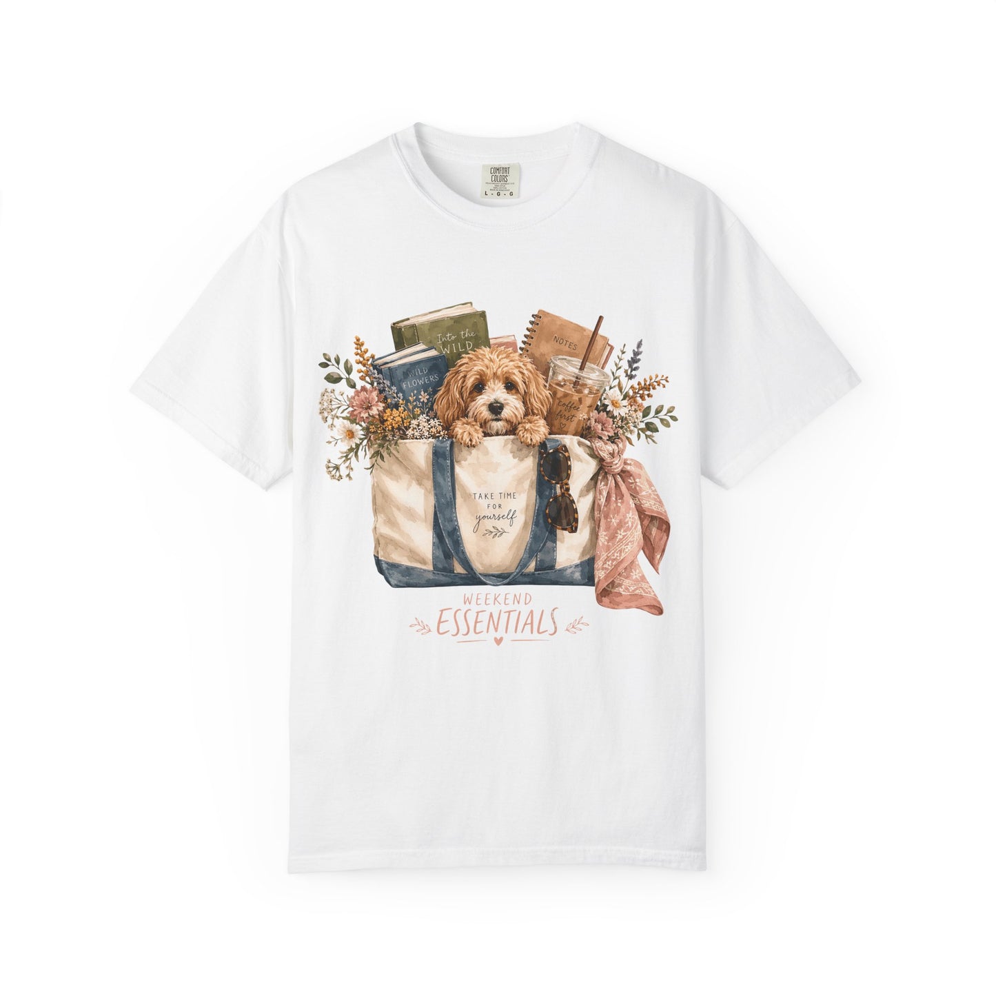 Weekend Essentials Dog Mom — Cute Pet Lover T-Shirt