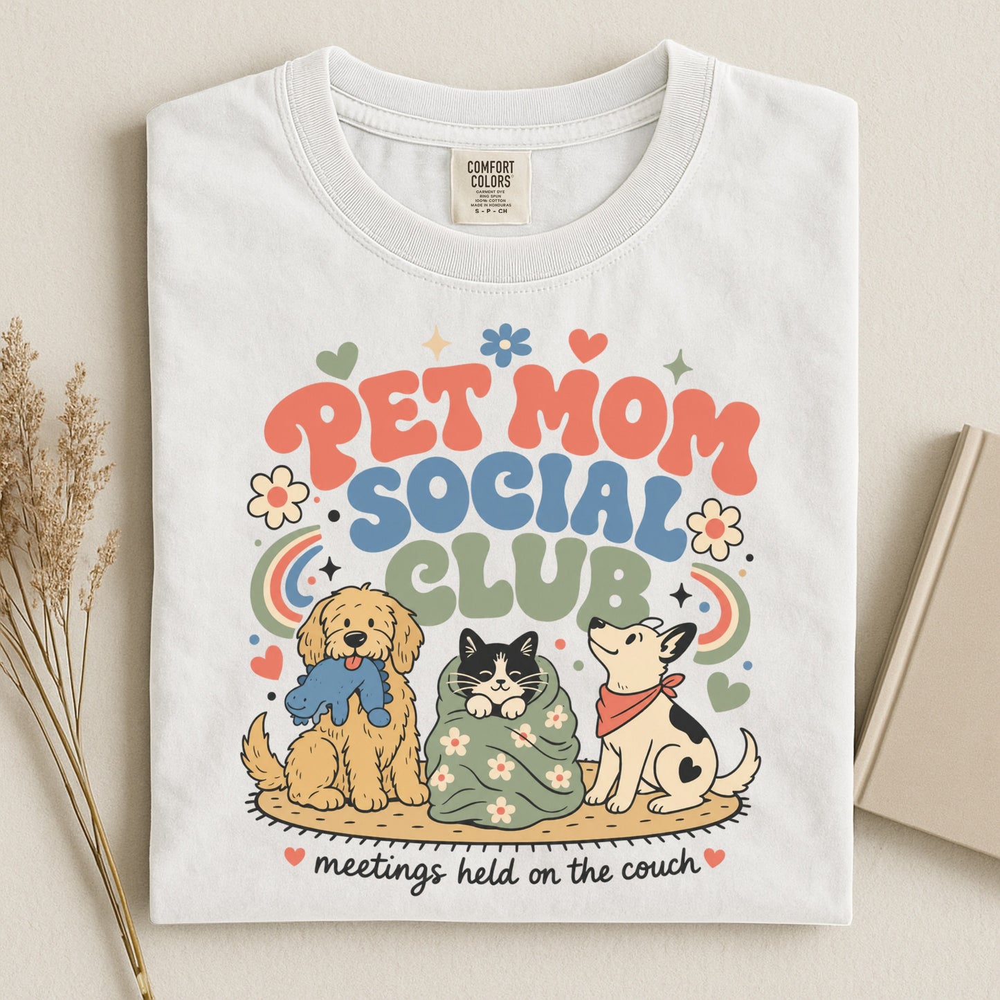 Pet Mom Social Club - Beloved Pet - Pet Parent T-Shirt