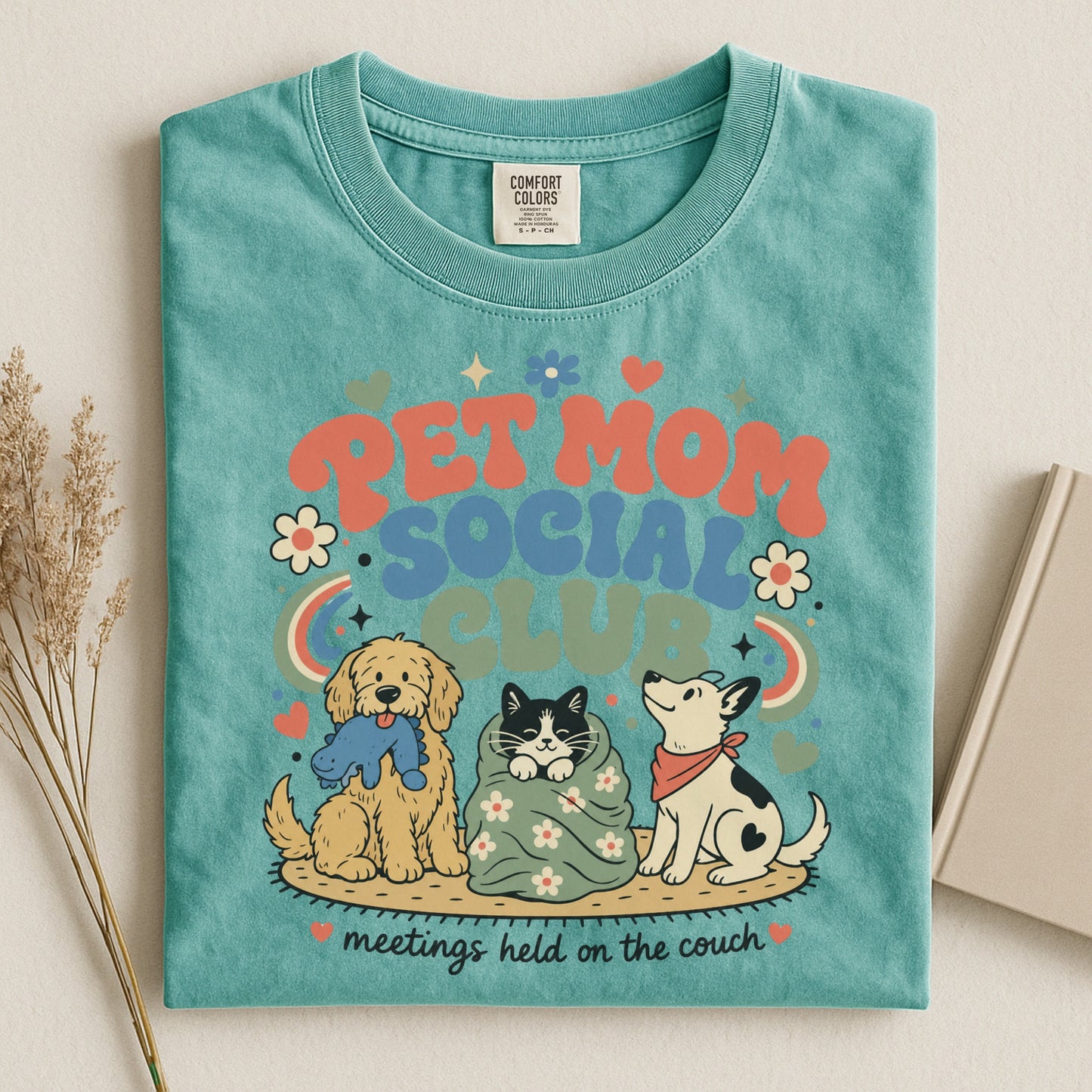 Pet Mom Social Club - Beloved Pet - Pet Parent T-Shirt