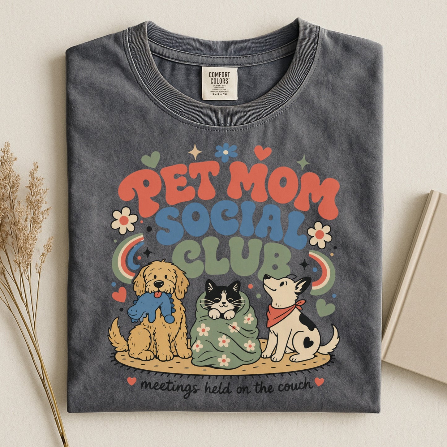 Pet Mom Social Club - Beloved Pet - Pet Parent T-Shirt