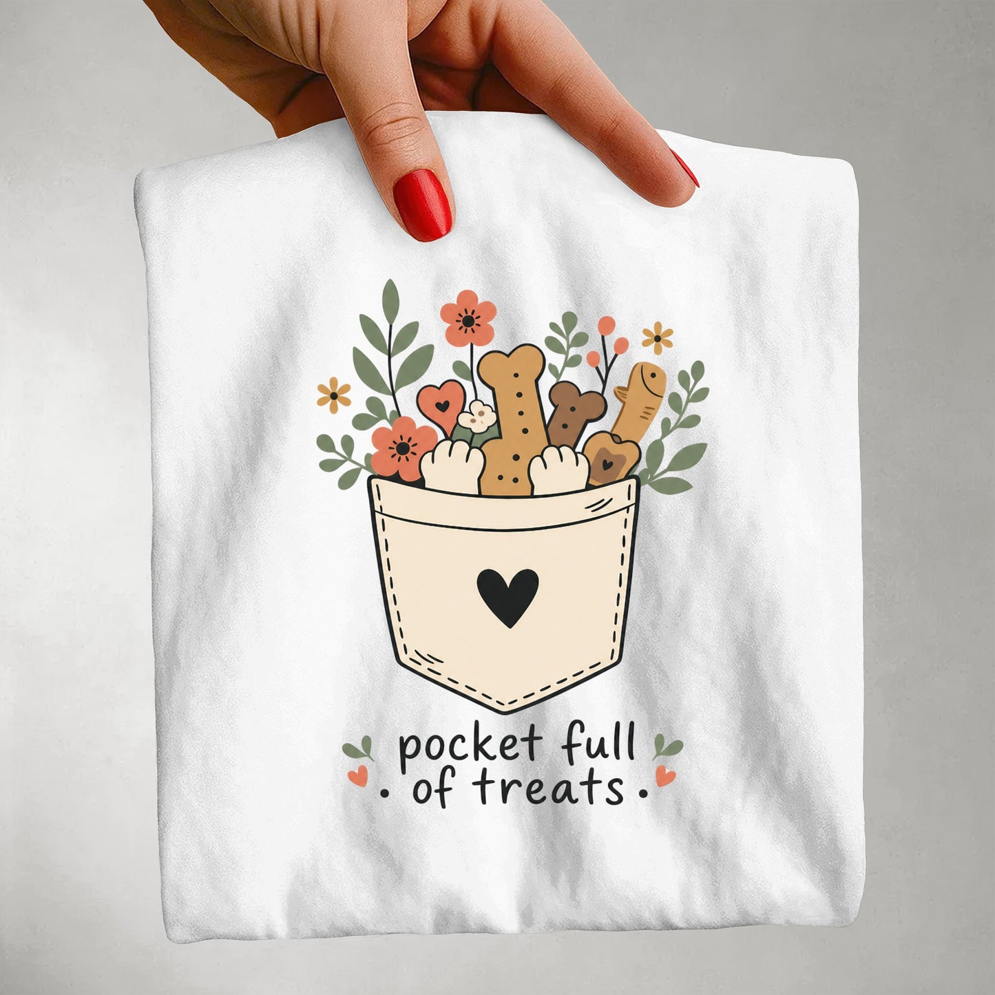 Pocket Full of Treats - Treat Dealer - Gift for Pet Parents
