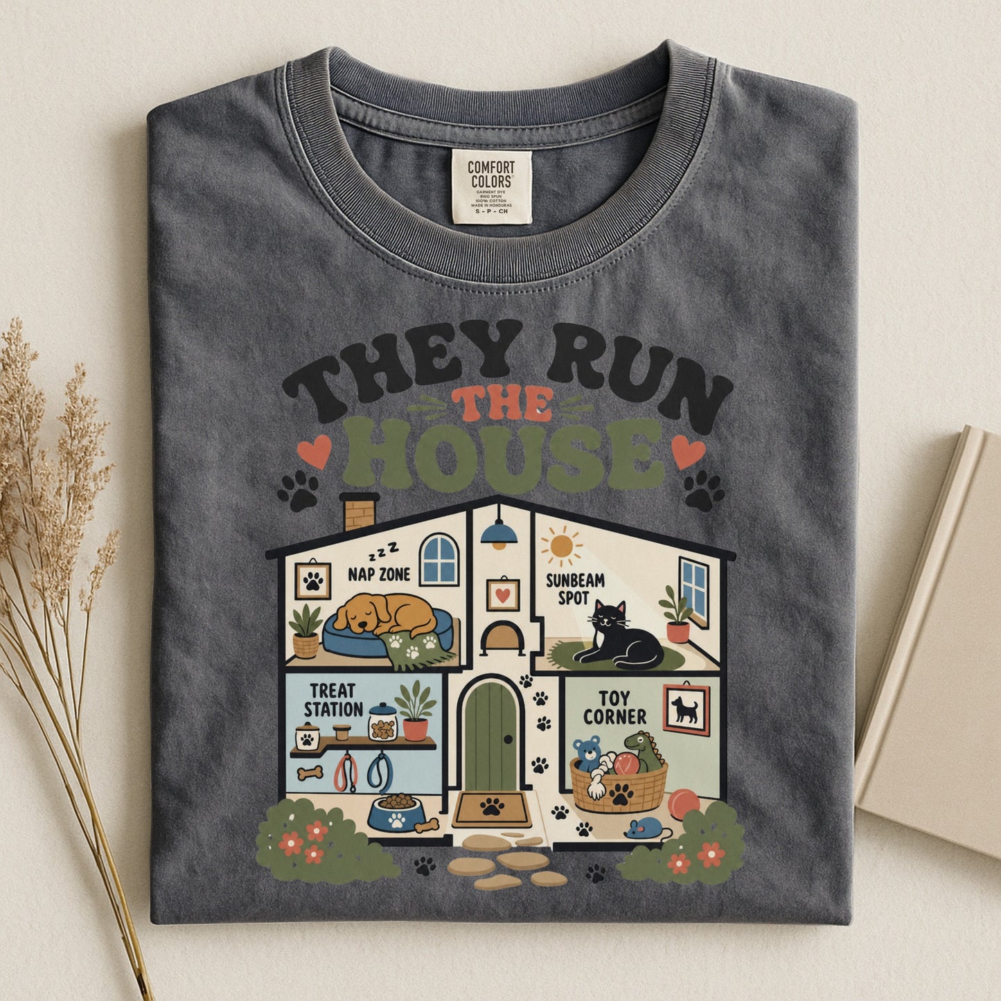 They Run The House - Gift for Pet Parents