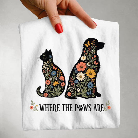 Where the Paws Are - Gift for Pet Parents