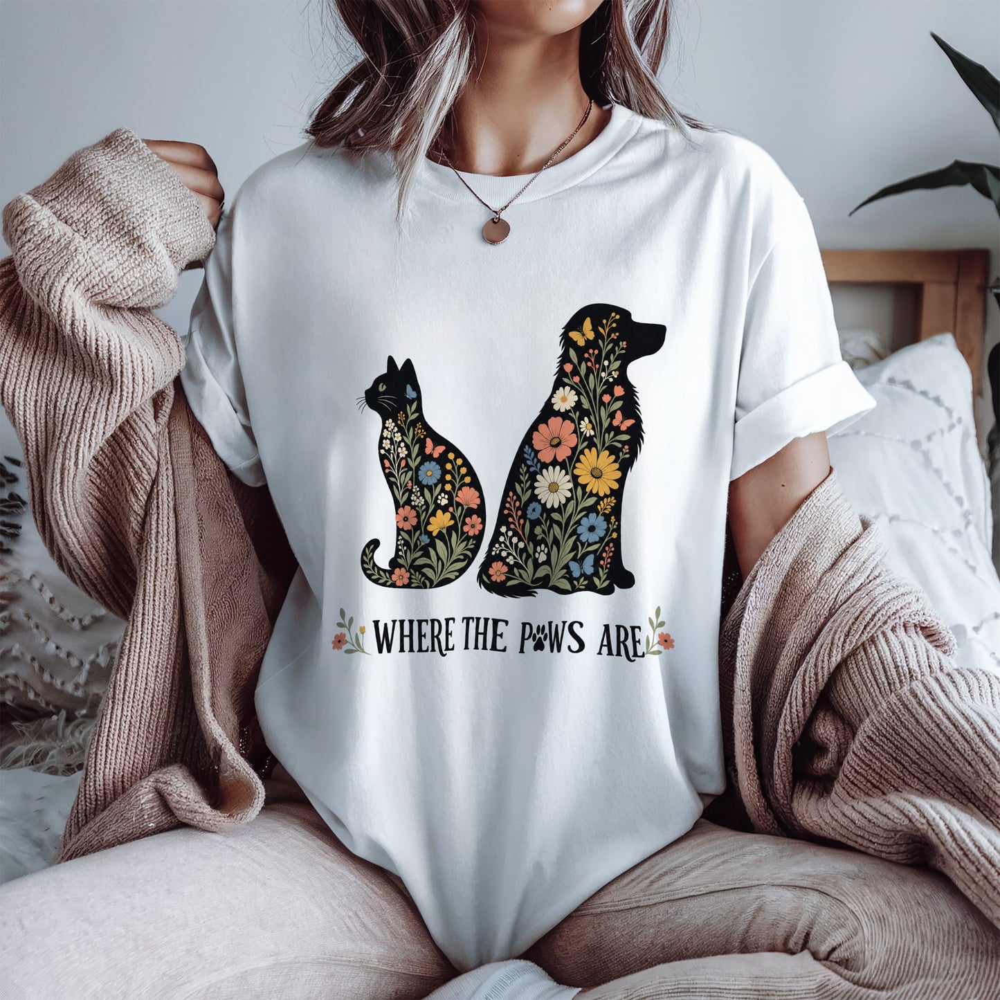Where the Paws Are - Gift for Pet Parents