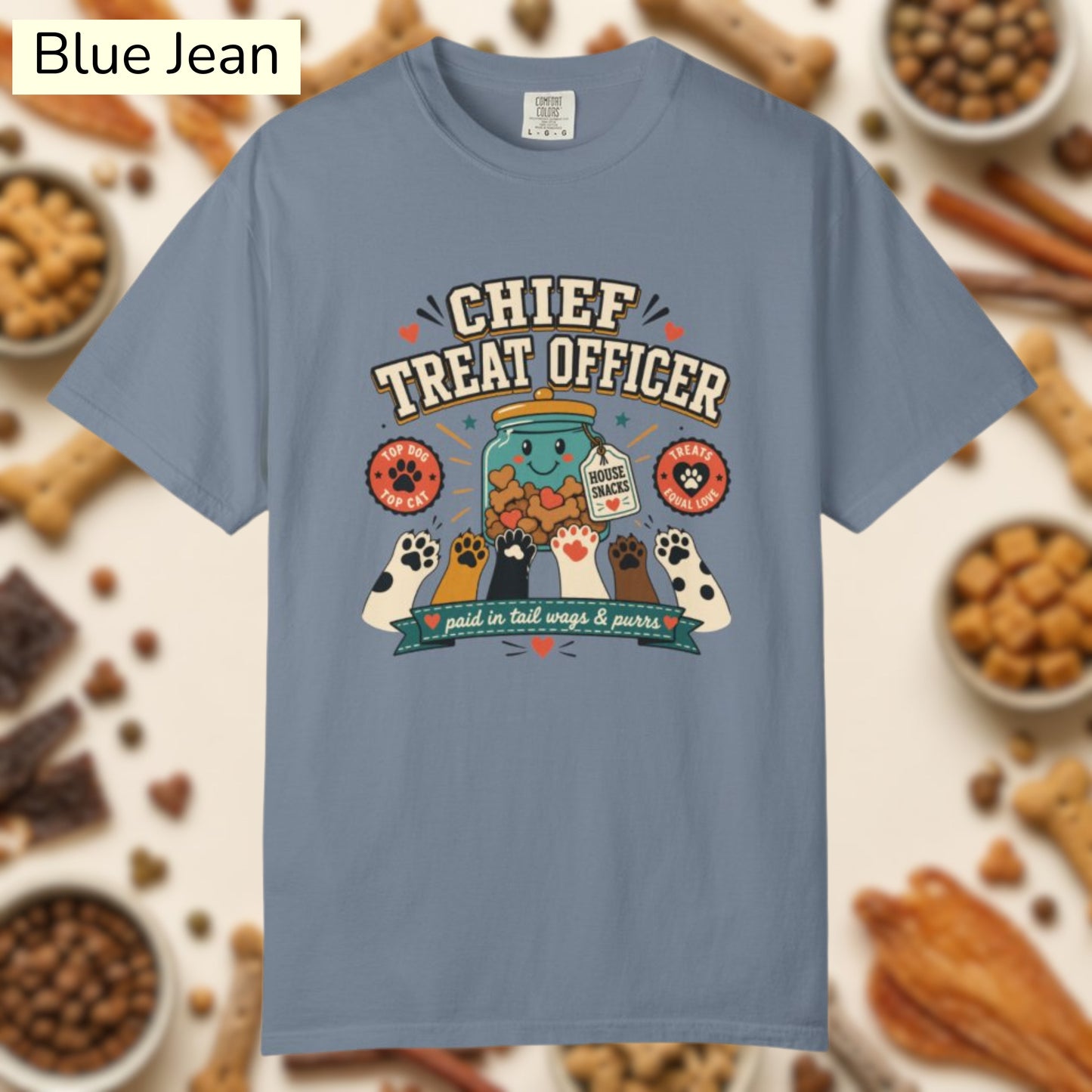 Chief Treat Officer Pet Parent — Cute Pet Lover T-Shirt
