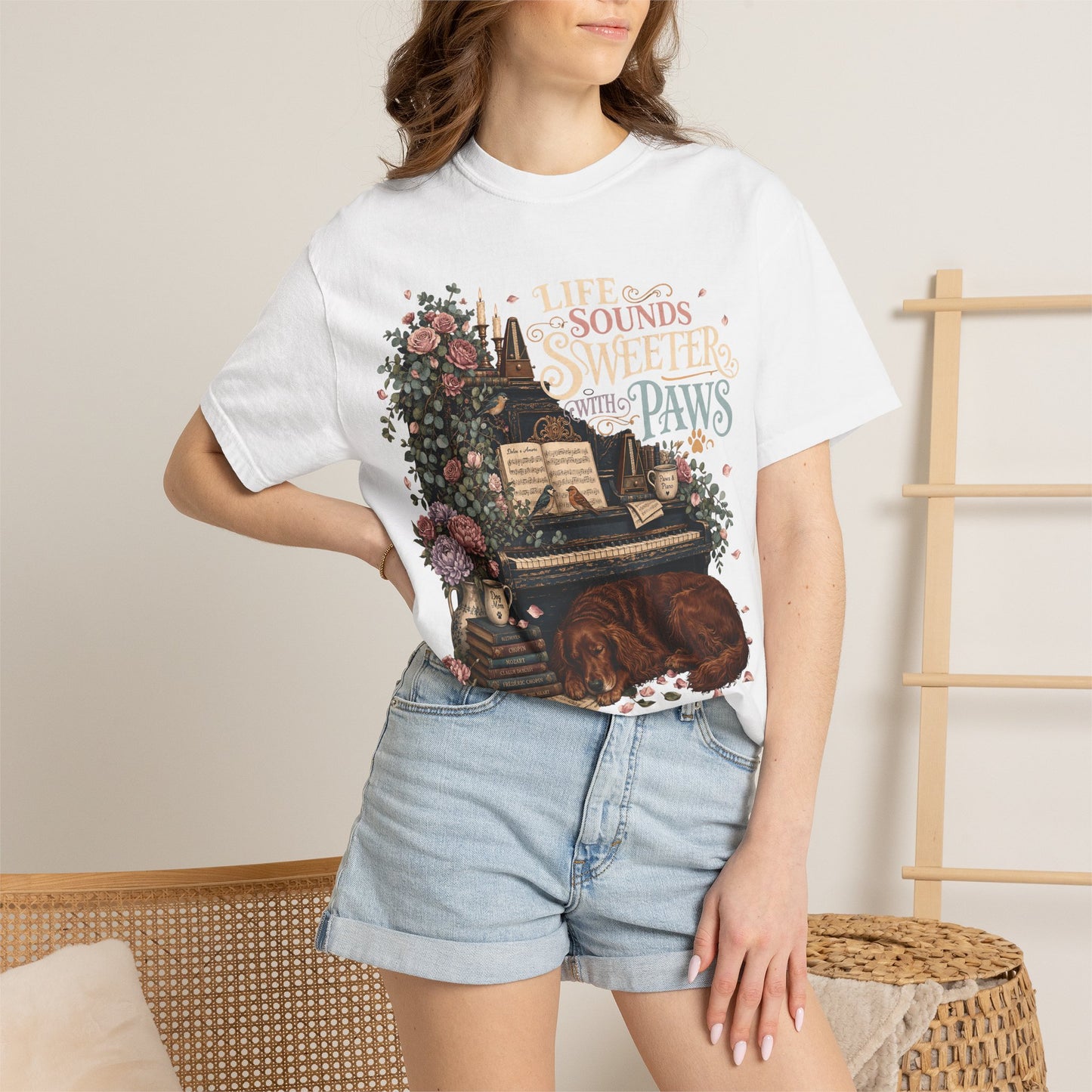 Life Sounds Sweeter With Paws T-Shirt