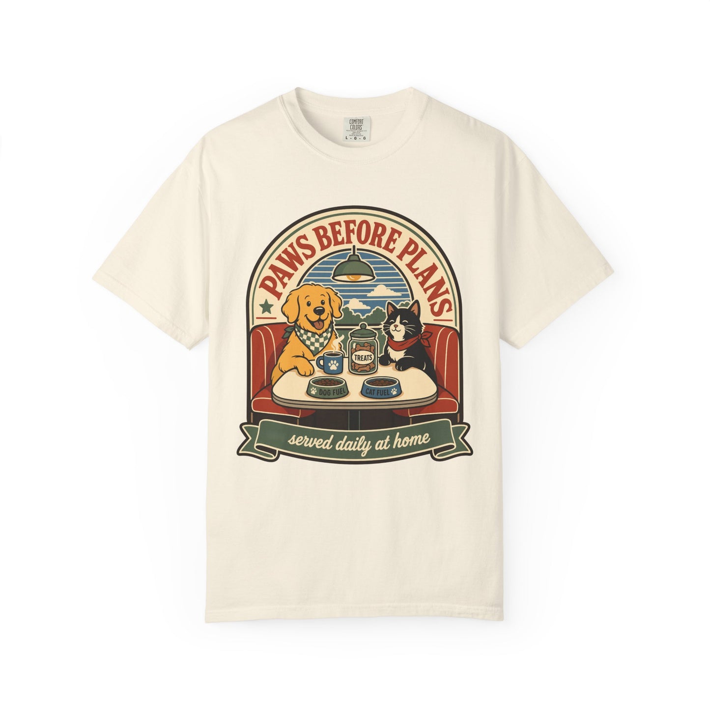 Paws Before Plans Pet Lover — Cute Pet Lover T-Shirt