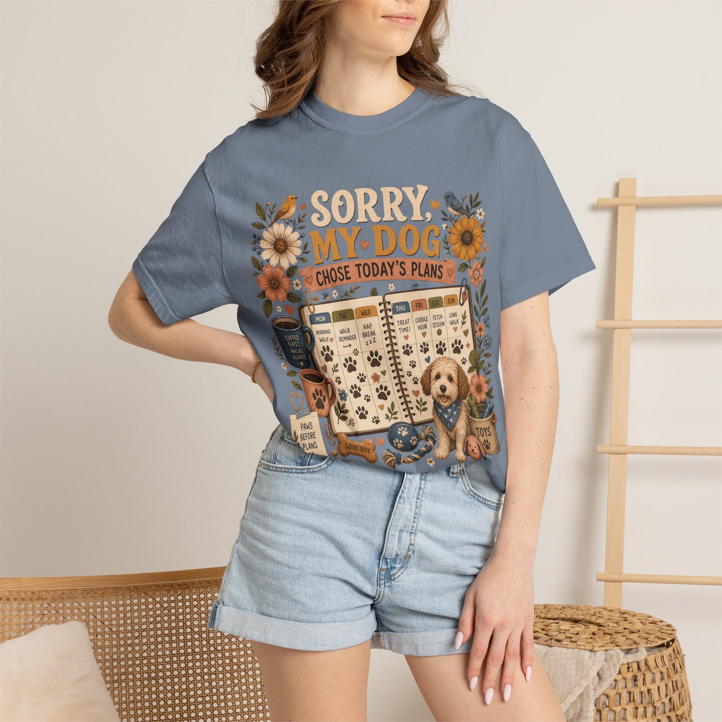 Sorry My Dog Chose Today’s Plans T-Shirt Dog Mom