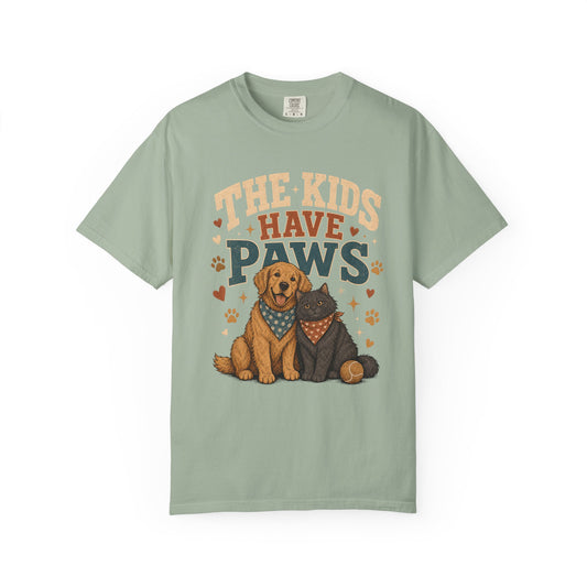 The Kids Have Paws Dog and Cat T-Shirt