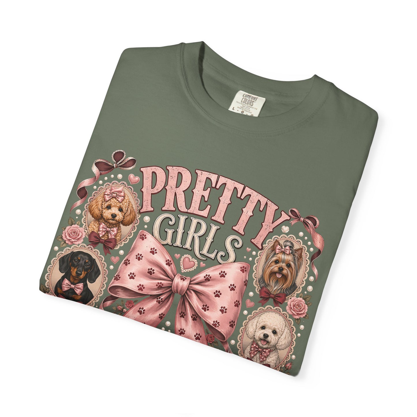 Pretty Girls Have Pets — Cute Dog Lover T-Shirt