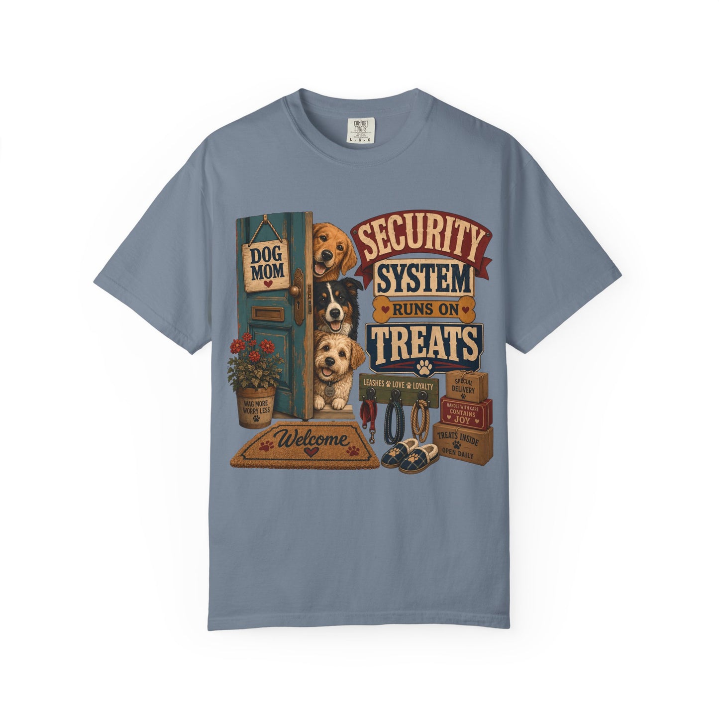 Security System Runs on Treats  — Cute Pet Lover T-Shirt