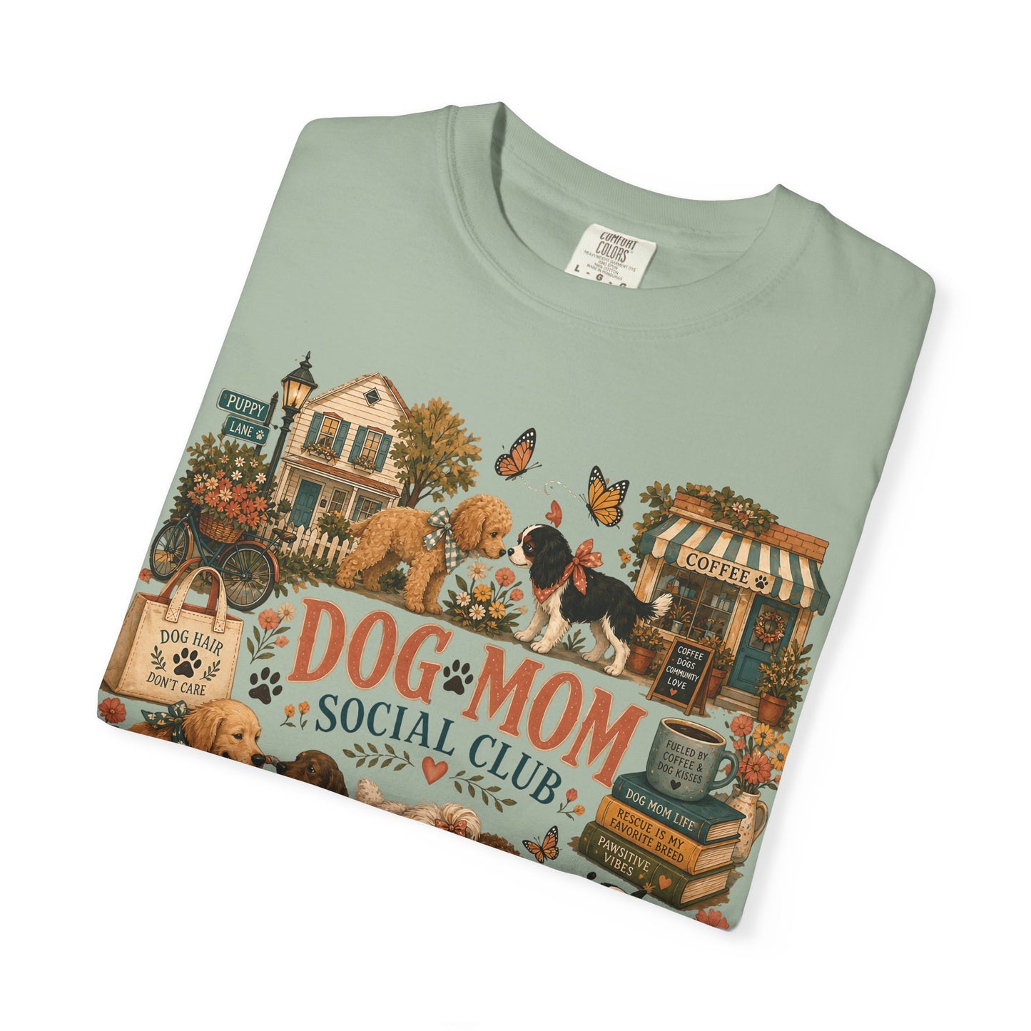 Dog Mom Social Club T-Shirt Dog Mom