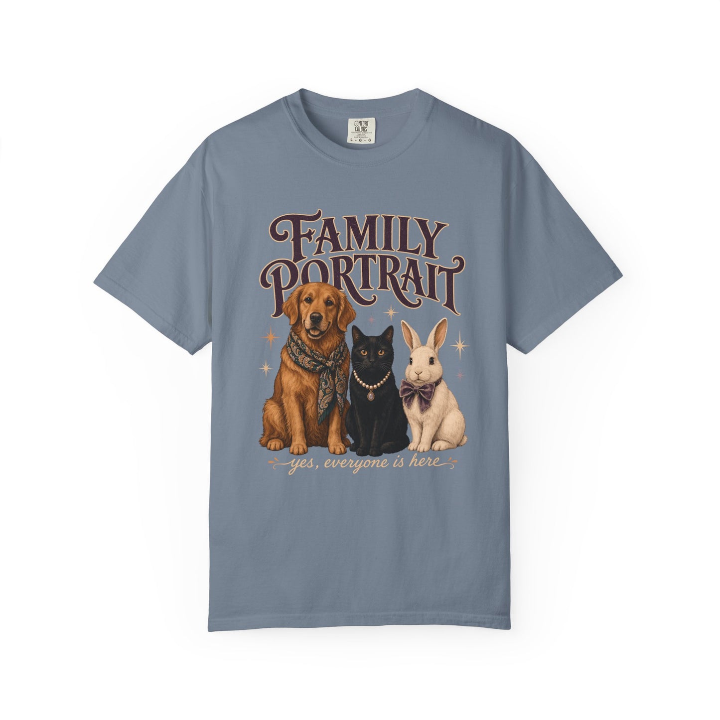 Family Portrait Pet T-Shirt