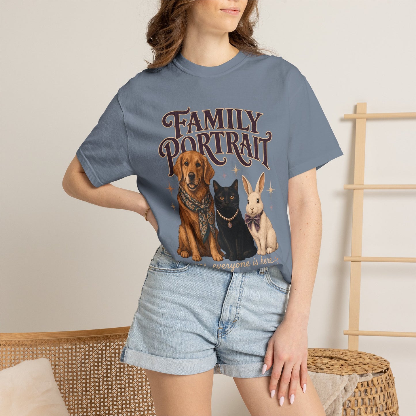 Family Portrait Pet T-Shirt