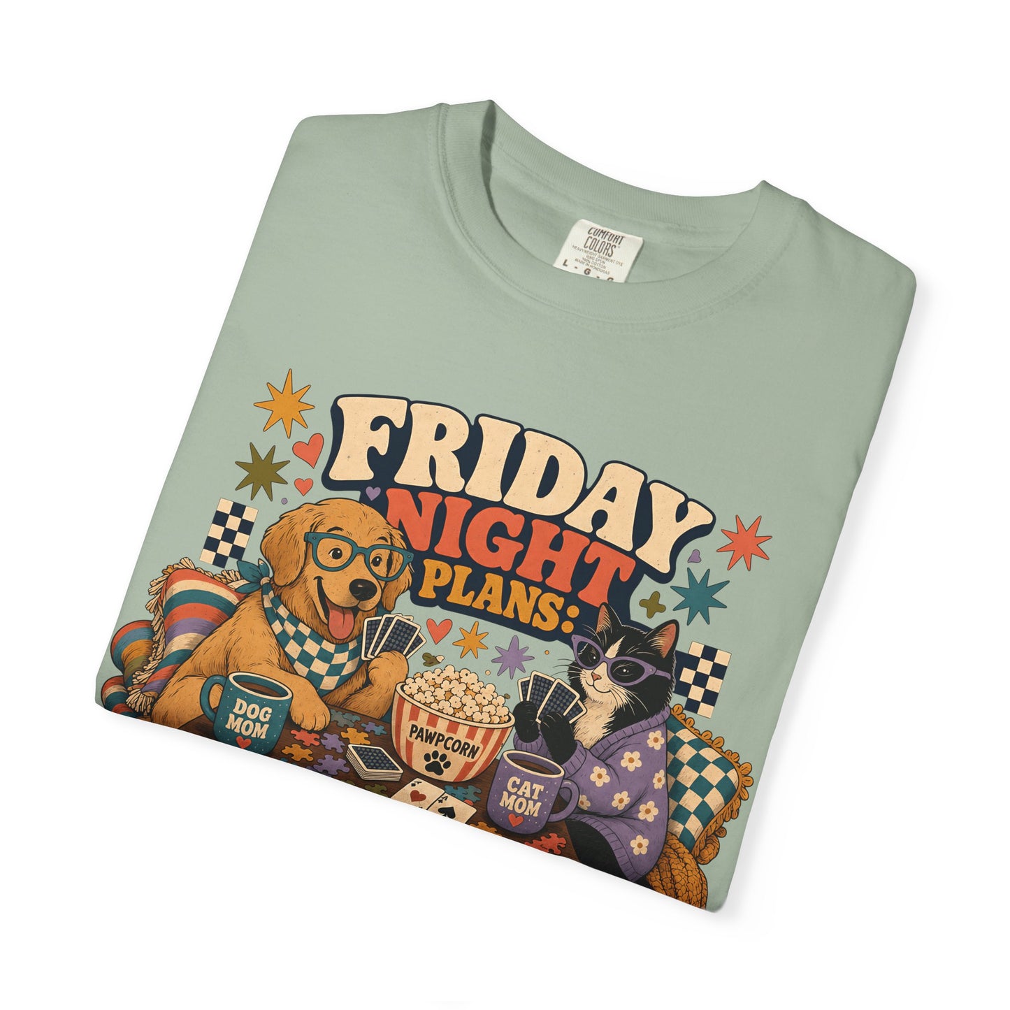 Friday Night Plans Pets — Cute Pet Lover T-Shirt