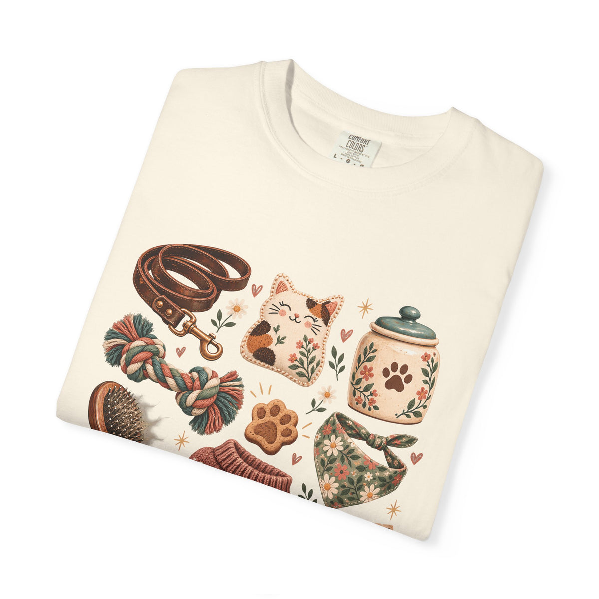 Cozy Pet Parent Essentials T-Shirt – Vintage Dog & Cat Lover Tee