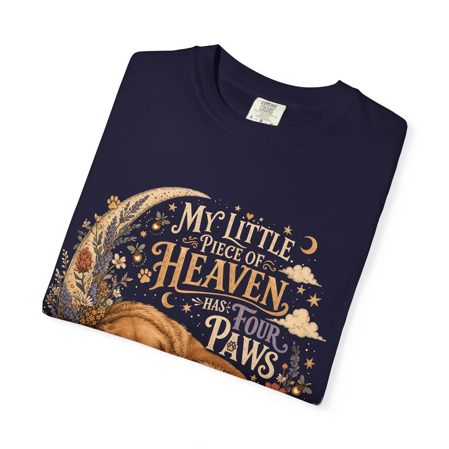 My Little Piece of Heaven Has Four Paws Shirt Pet Loss Gift