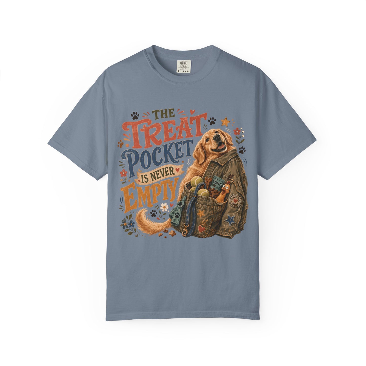 The Treat Pocket Is Never Empty T-Shirt Dog Mom