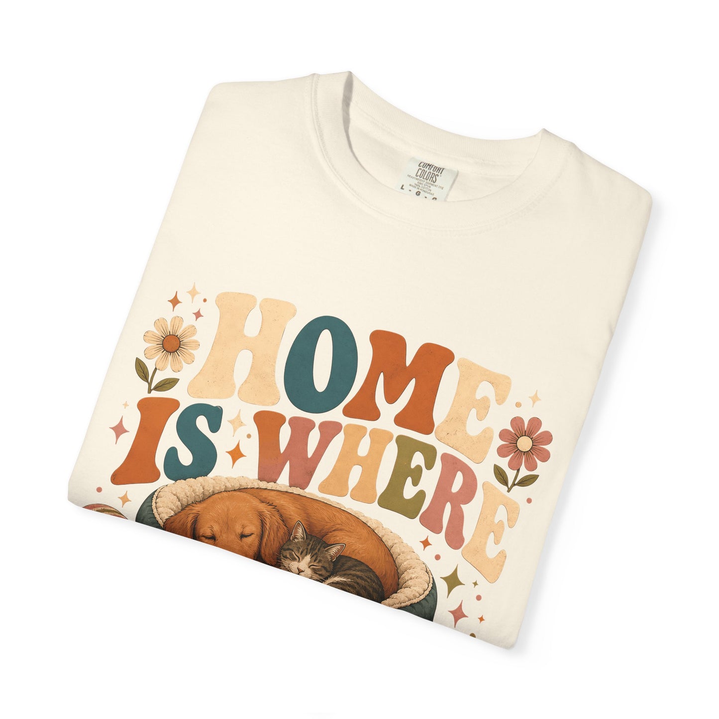 Home Is Where The Pet Bed Is T-Shirt