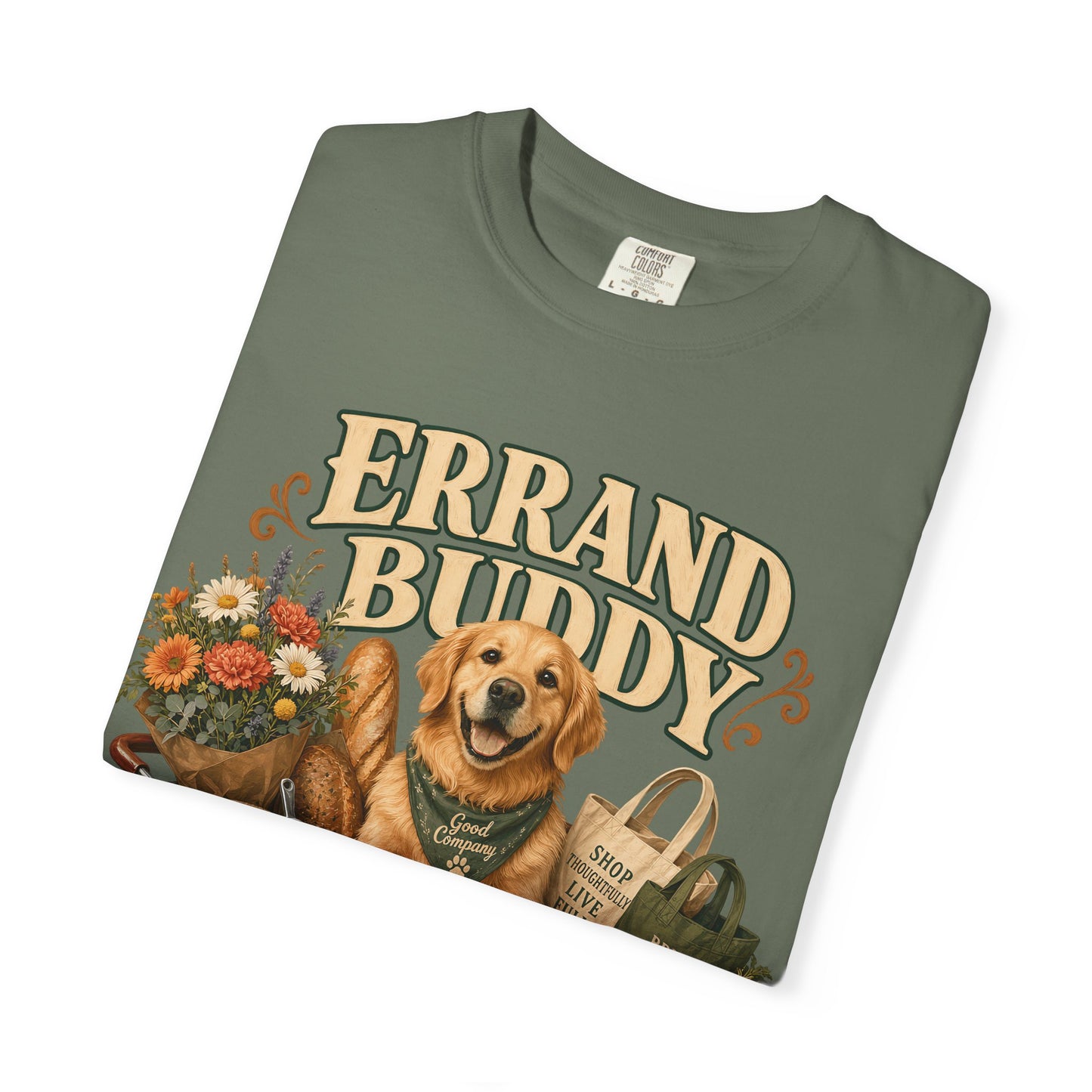 Errand Buddy Dog Mom — Cute Pet Lover T-Shirt