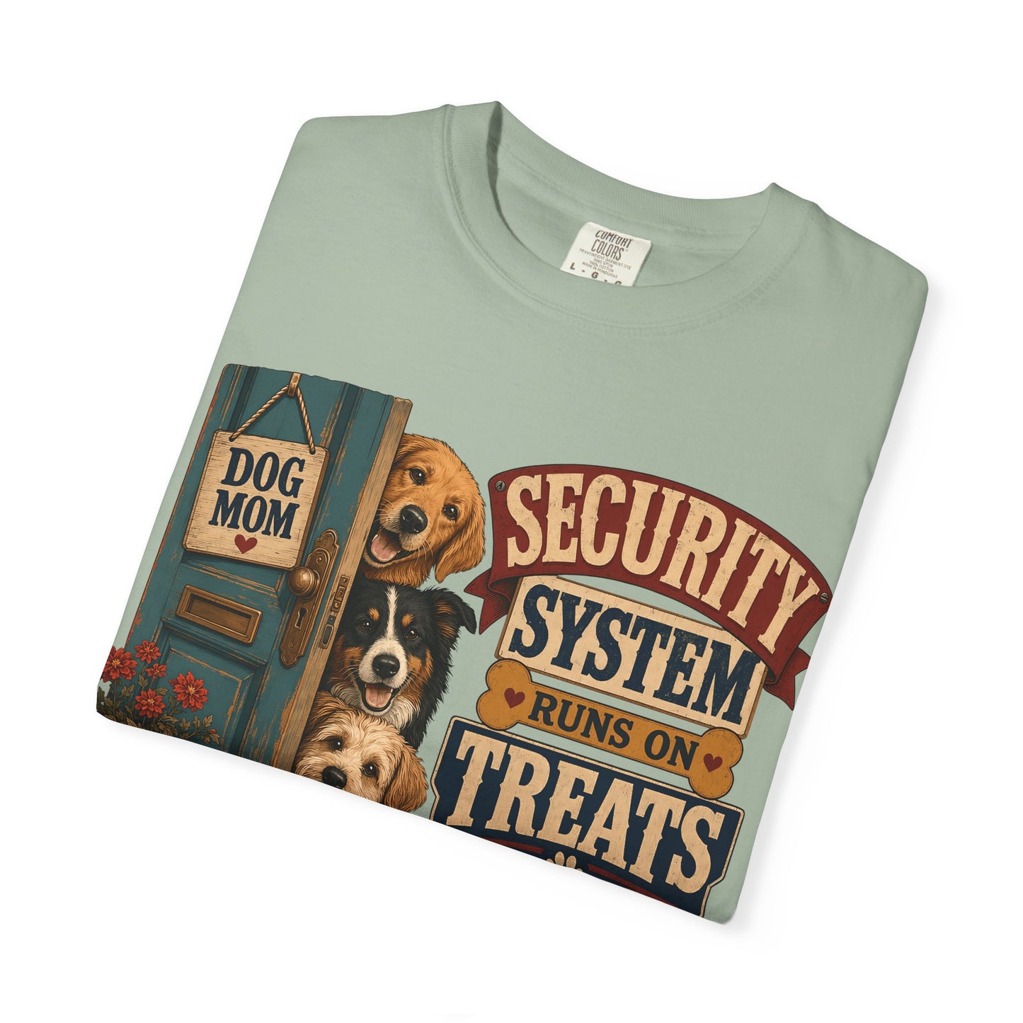 Security System Runs on Treats  — Cute Pet Lover T-Shirt