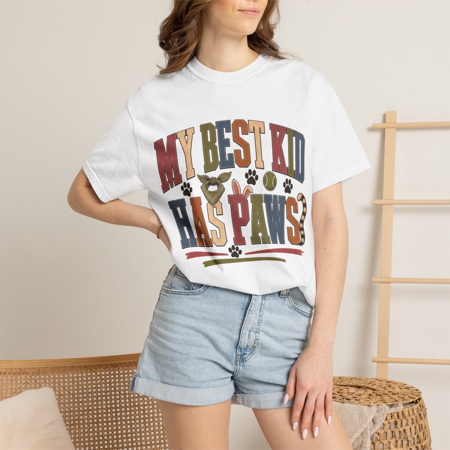My Best Kid Has Paws T-Shirt