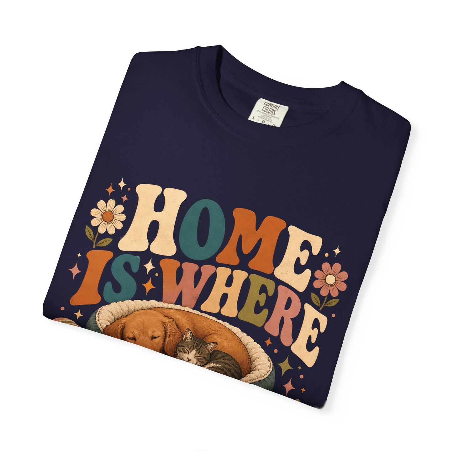 Home Is Where The Pet Bed Is T-Shirt