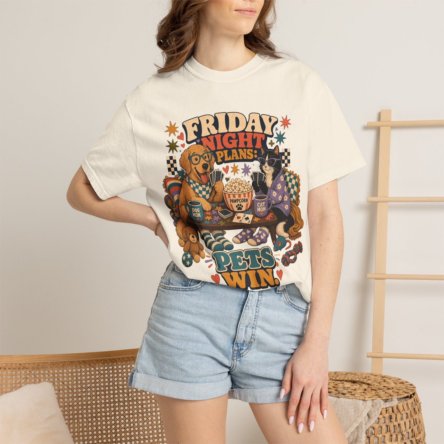 Friday Night Plans Pets — Cute Pet Lover T-Shirt
